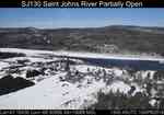 Saint Johns River Partially Open