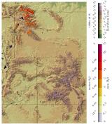 Thumbnail image of Modeled Snow Melt