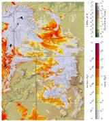 Thumbnail image of Modeled Snow Melt