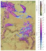 Thumbnail image of Modeled Snow Water Equivalent