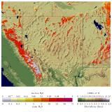 Thumbnail image of Modeled Snow Melt