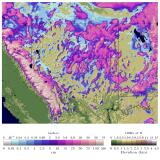 Thumbnail image of Modeled Snow Water Equivalent