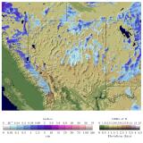 Thumbnail image of Modeled Snow Water Equivalent