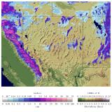 Thumbnail image of Modeled Snow Water Equivalent