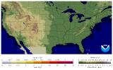 Thumbnail image of Modeled Snow Melt