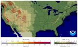 Thumbnail image of Modeled Snow Melt