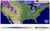 Thumbnail image of Modeled Snow Water Equivalent