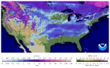 Thumbnail image of Modeled Snow Water Equivalent
