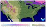 Thumbnail image of Modeled Snow Water Equivalent