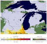 Thumbnail image of Modeled Snow Melt