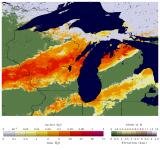 Thumbnail image of Modeled Snow Melt