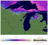 Thumbnail image of Modeled Snow Water Equivalent