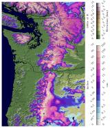 Thumbnail image of Modeled Snow Water Equivalent