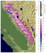 Thumbnail image of Modeled Snow Water Equivalent