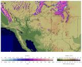Thumbnail image of Modeled Snow Water Equivalent