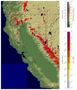 Thumbnail image of Modeled Snow Melt