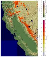 Thumbnail image of Modeled Snow Melt