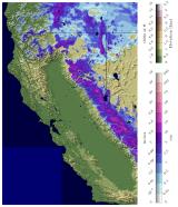 Thumbnail image of Modeled Snow Water Equivalent