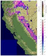 Thumbnail image of Modeled Snow Water Equivalent