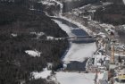 River ice near Moore Reservoir