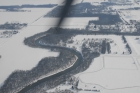 Red River N of Fargo Airport