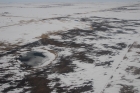 SK305 - 4.39 in SWE - Standing Water Ground Ice north of Colgate SK305 - 4.39 in SWE - Standing Water Ground Ice north of Colgate