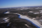 MI122 - 4.4 in SWE - Hardy Dam Pond East of Stanwood