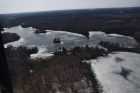 Wiley Lake, Partially Frozen