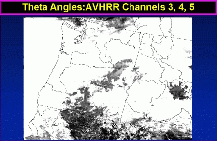 Theta Angles: AVHRR Channels 3,4,5